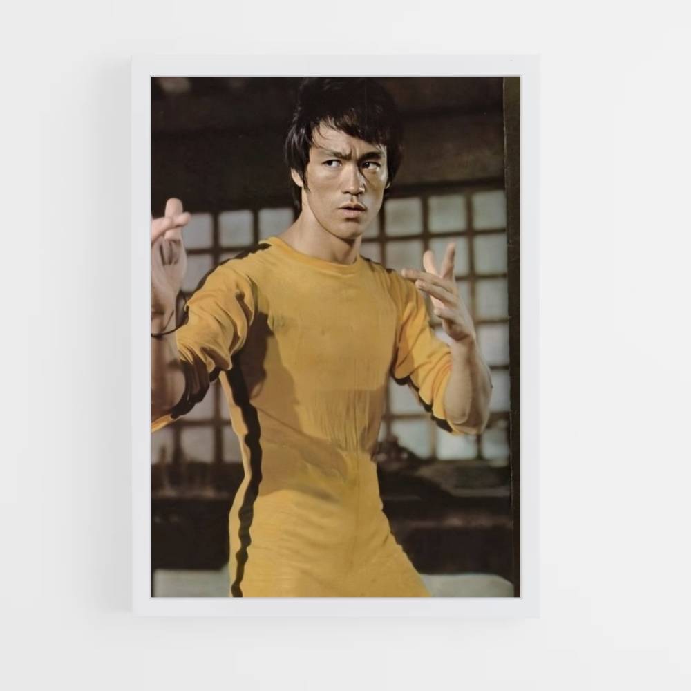 Pôster Bruce Lee Vintage