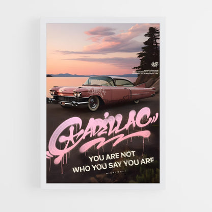 cadillac-10 cadre Blanc