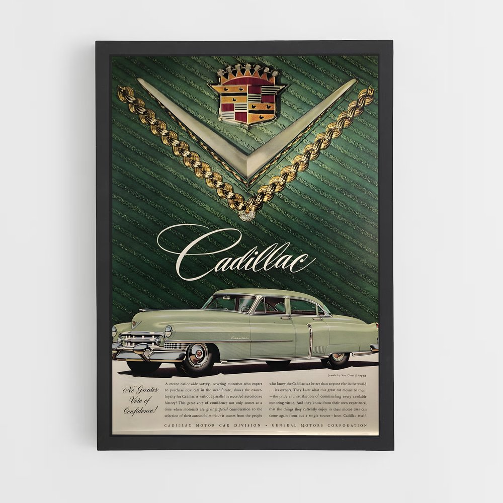 cadillac-3 cadre Noir