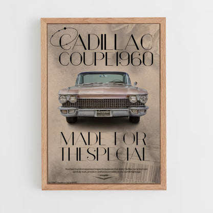 cadillac-4 cadre Bois clair