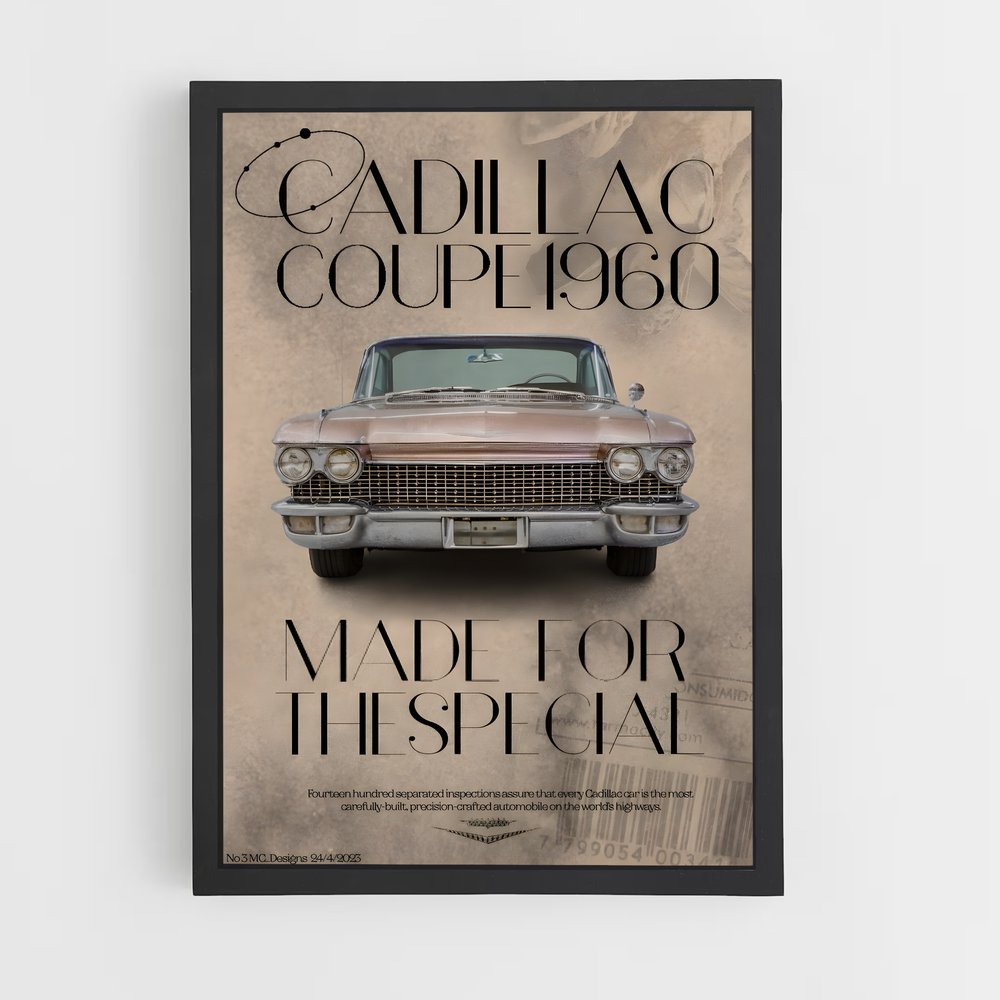 cadillac-4 cadre Noir