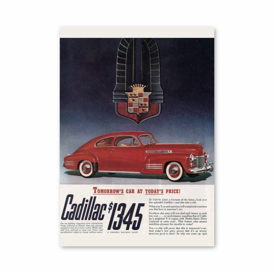 Poster Retro Cadillac