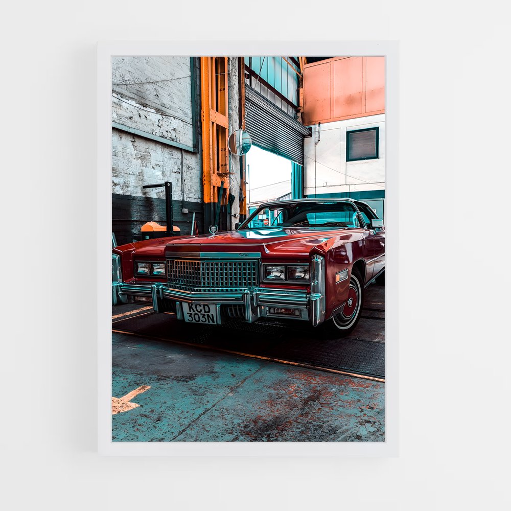 cadillac-9 cadre Blanc