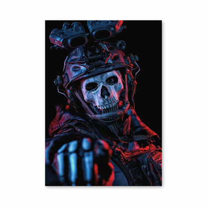 Poster Call of Duty Ghost Soldat