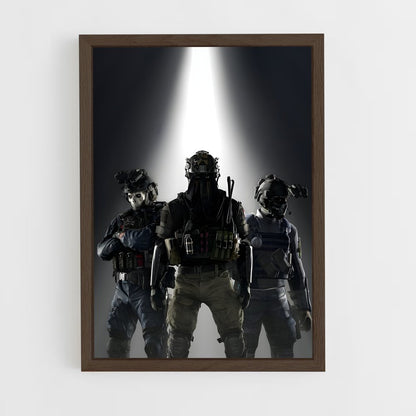 call-of-duty-5 cadre Bois foncé
