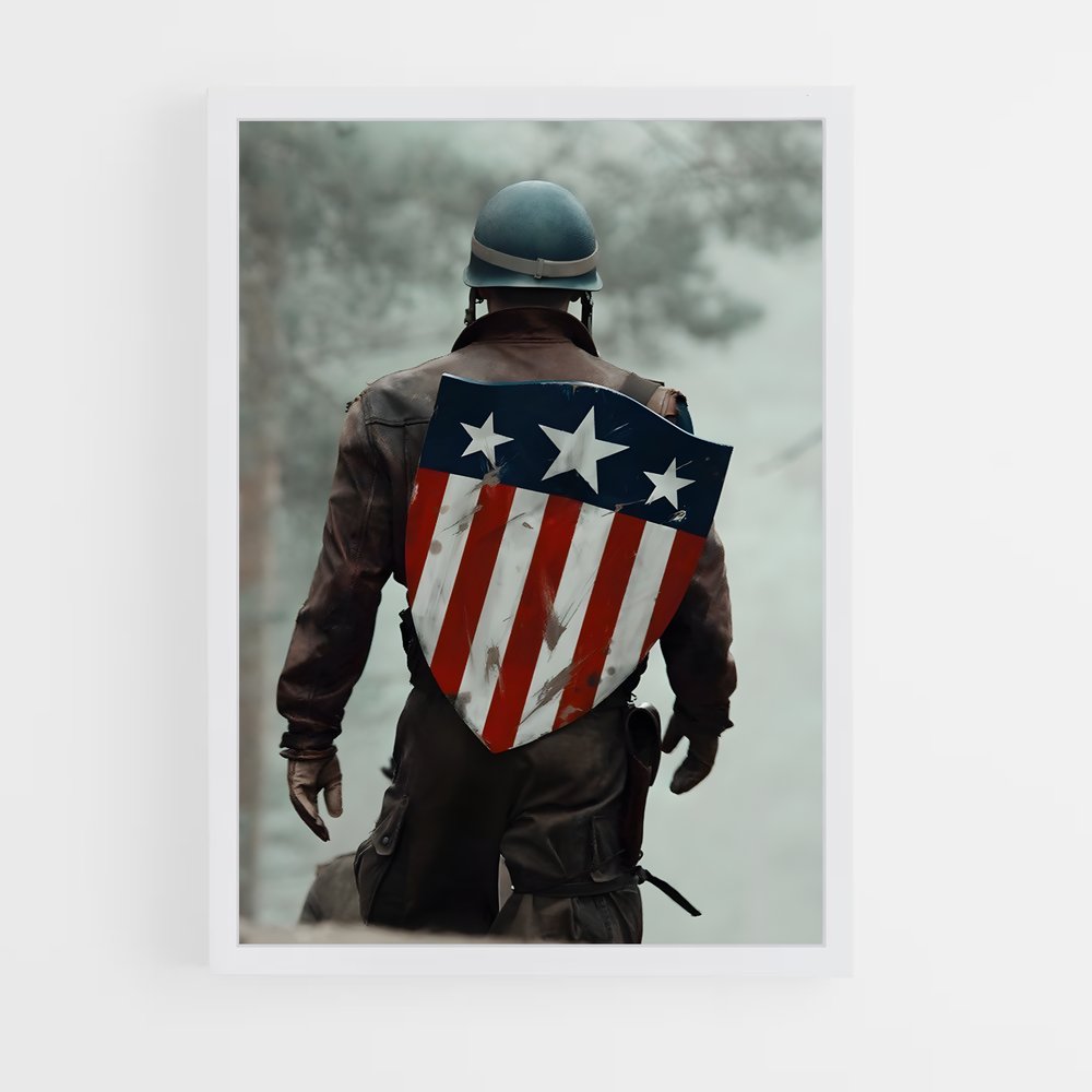 captain-america-13 cadre Blanc
