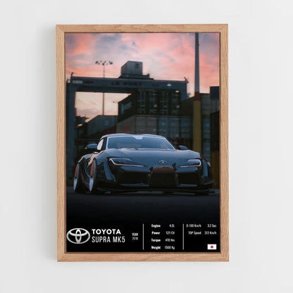 Pôster Toyota Supra MK5