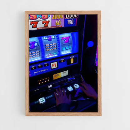casino-7 cadre Bois clair