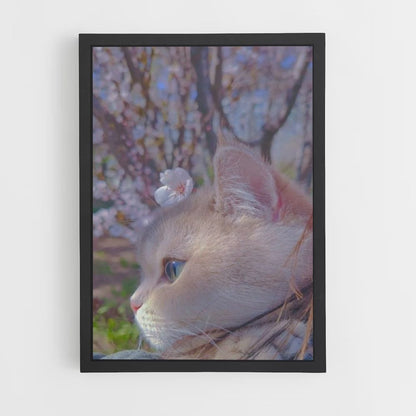 Póster Gato Sakura