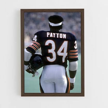 chicago-bears-1 cadre Bois foncé