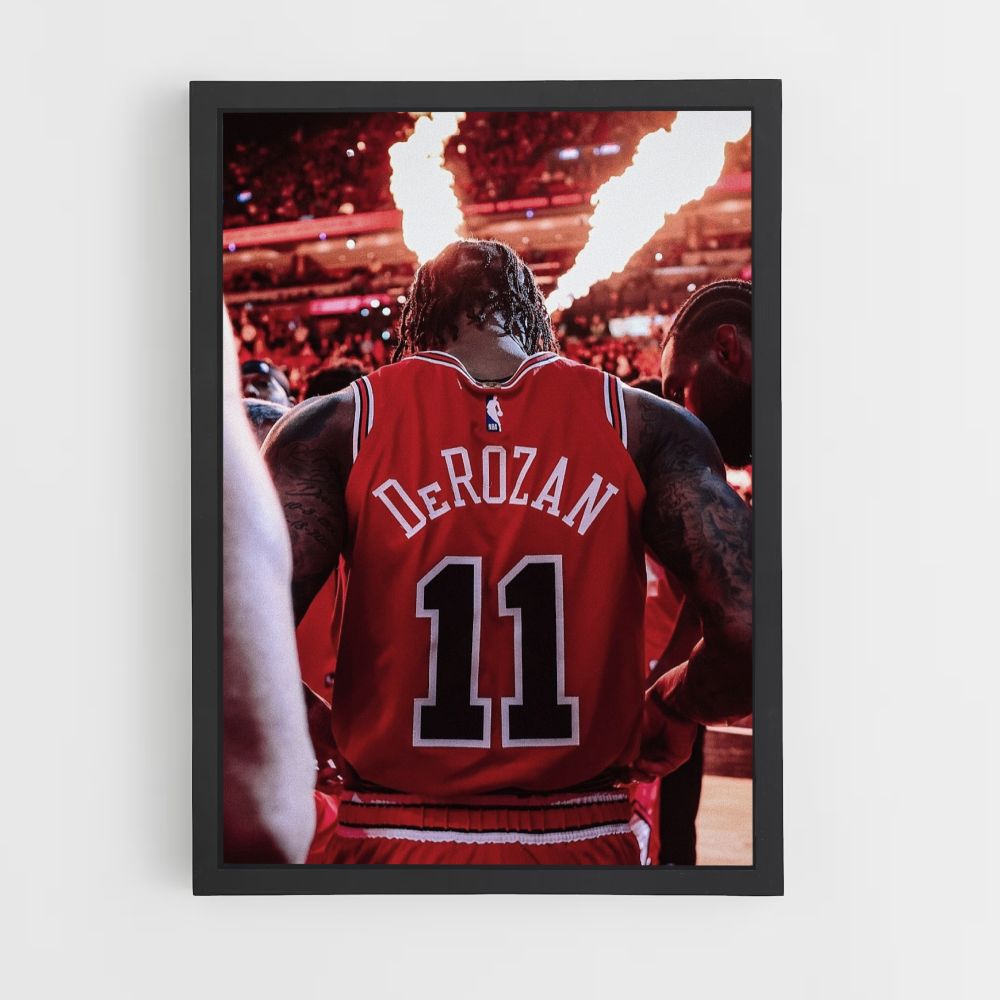 Pôster Chicago Bulls DeRozan