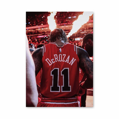 Pôster Chicago Bulls DeRozan