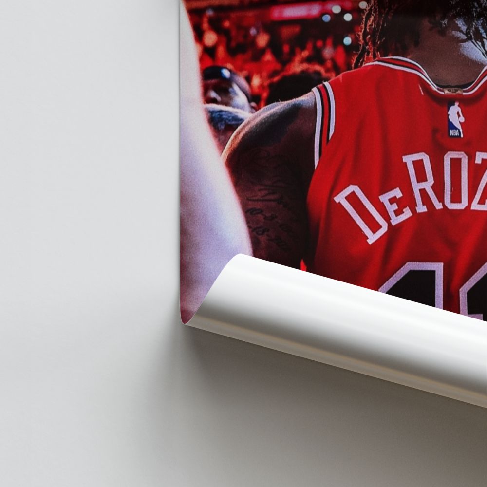 Pôster Chicago Bulls DeRozan