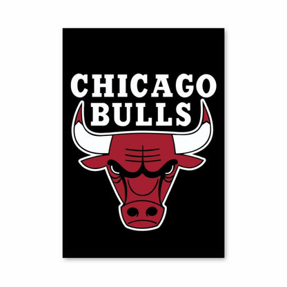 Pôster do logotipo do Chicago Bulls