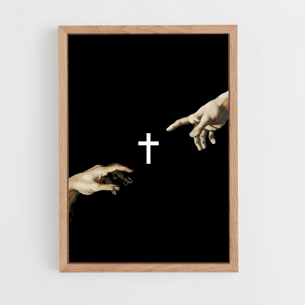 christianism-3 cadre Bois clair