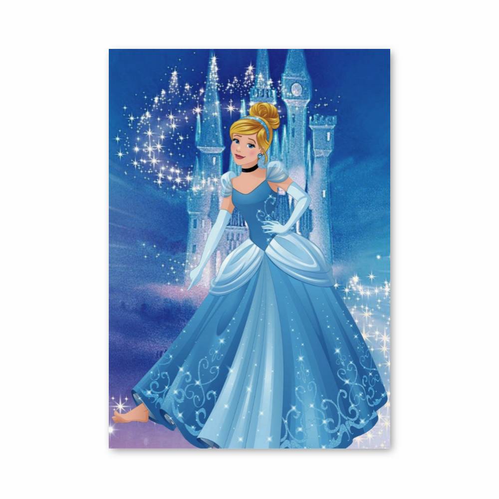 Poster Cendrillon Chateau