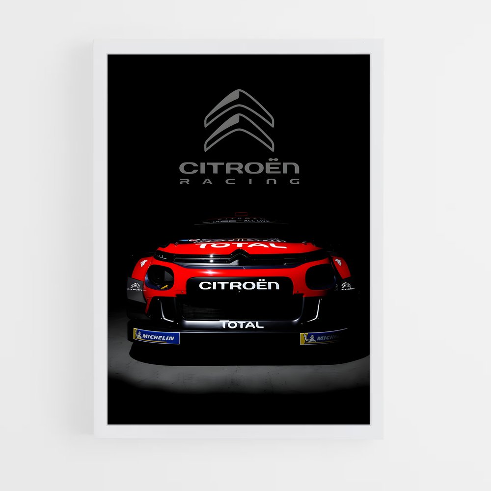 citroen-8 cadre Blanc