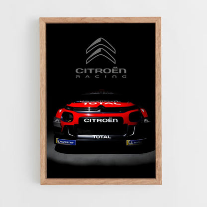 citroen-8 cadre Bois clair