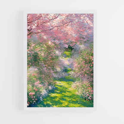 claude-monet-3 cadre Blanc