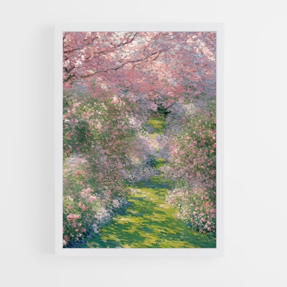 Poster Flores de Monet