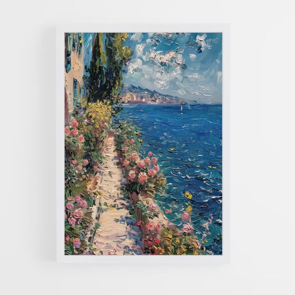 Pôster Monet Côte d'Azur