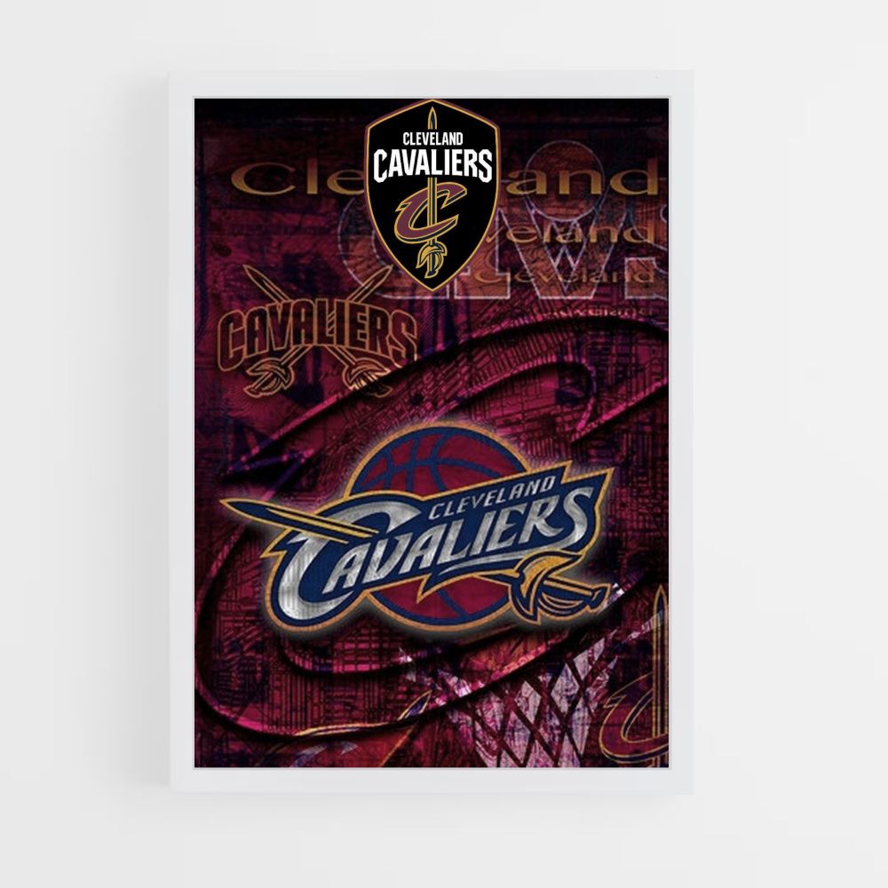 Pôster dos Cavaliers de Cleveland