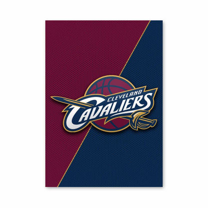 Pôster do logotipo dos Cleveland Cavaliers