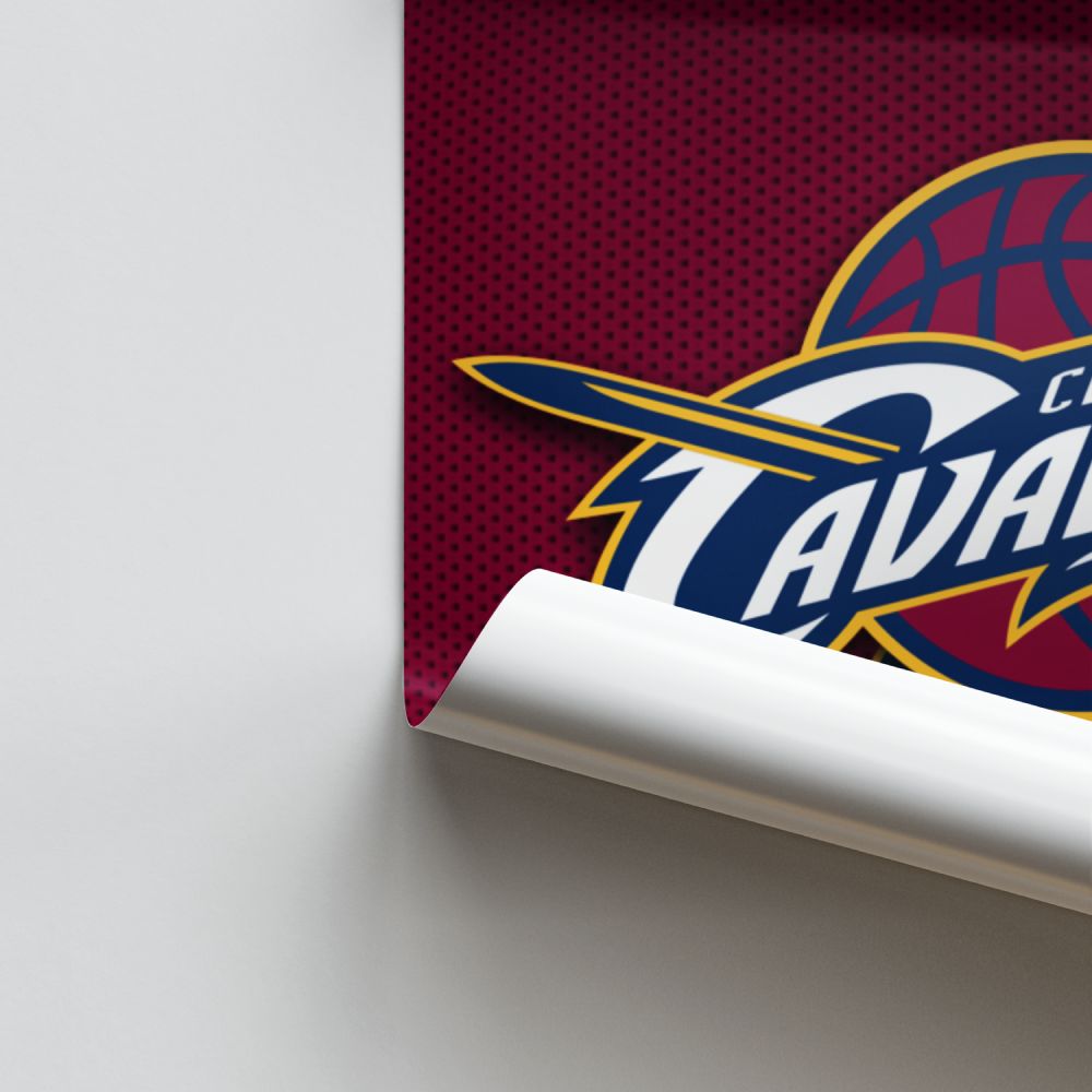 Pôster do logotipo dos Cleveland Cavaliers