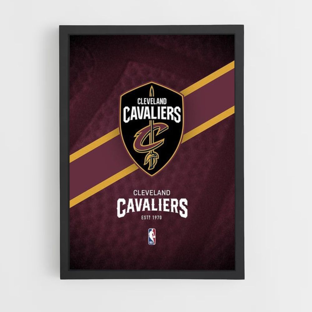 Pôster Cleveland Cavaliers 1970