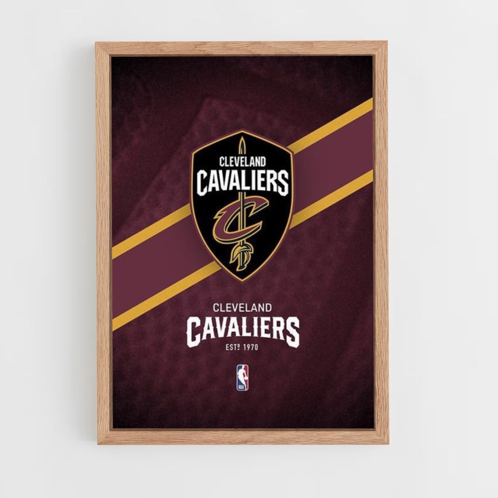 Pôster Cleveland Cavaliers 1970