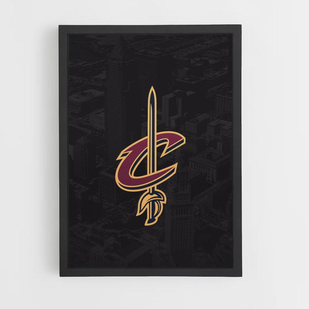 Póster Espada dos Cavaliers de Cleveland