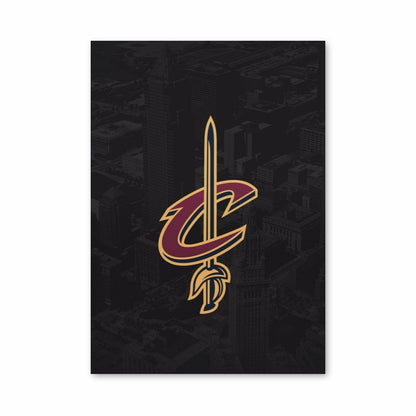 Póster Espada dos Cavaliers de Cleveland