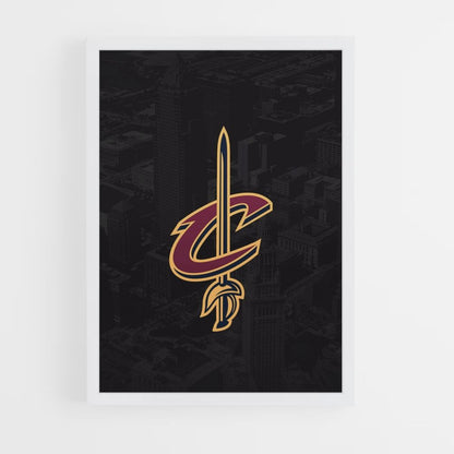 Póster Espada dos Cavaliers de Cleveland