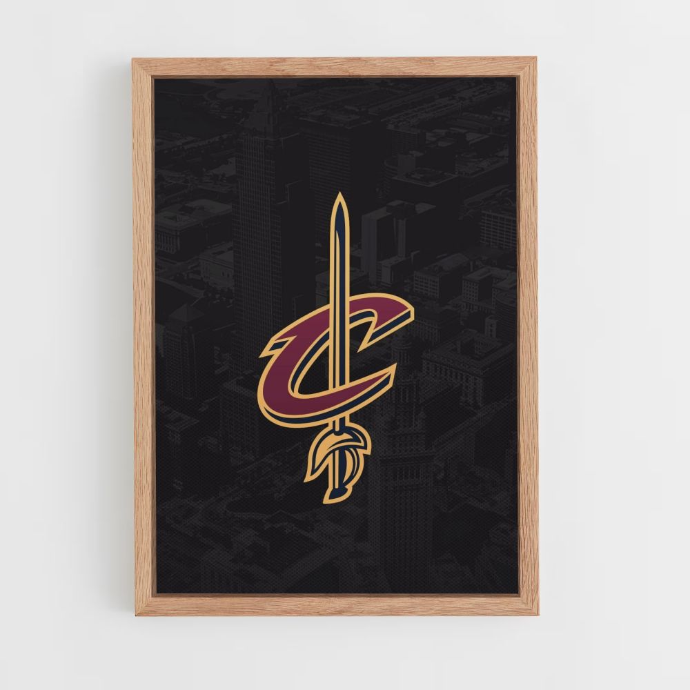 Póster Espada dos Cavaliers de Cleveland