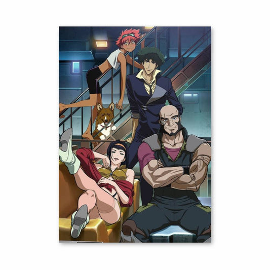 Poster Personnages Cowboy Bebop