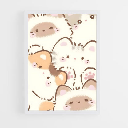cute-animals-18 cadre Blanc