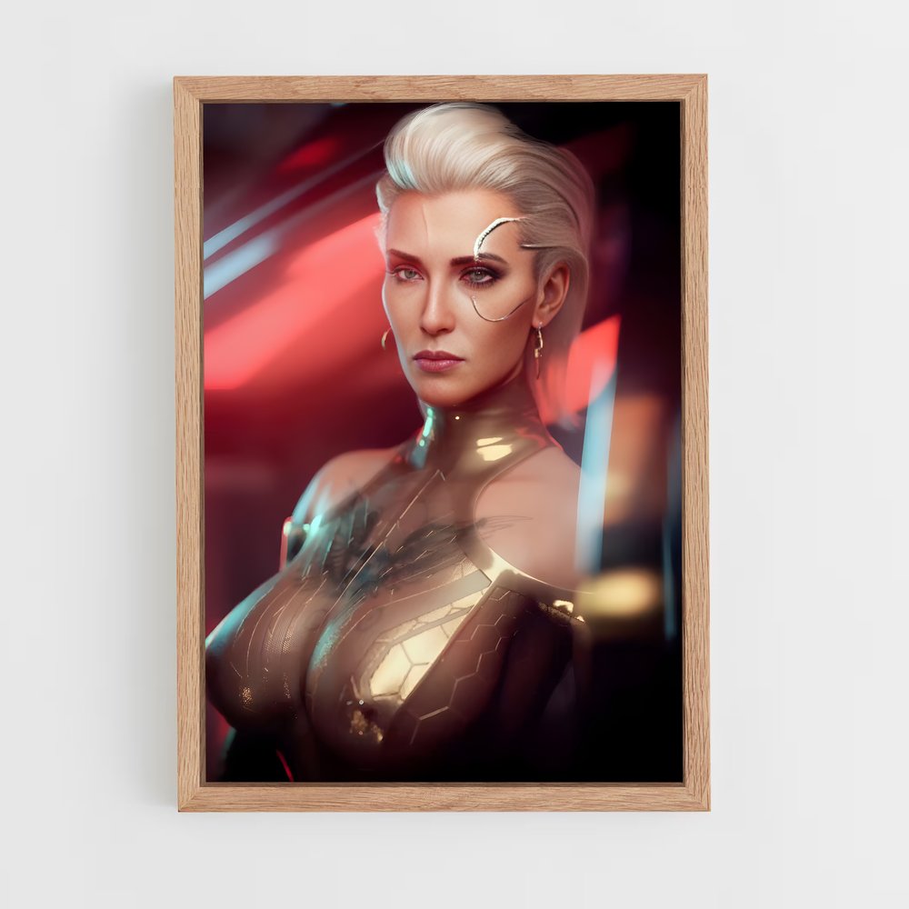 cyberpunk-5 cadre Bois clair