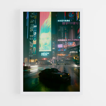 cyberpunk-7 cadre Blanc