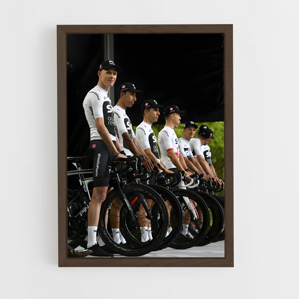 cyclism-7 cadre Bois foncé