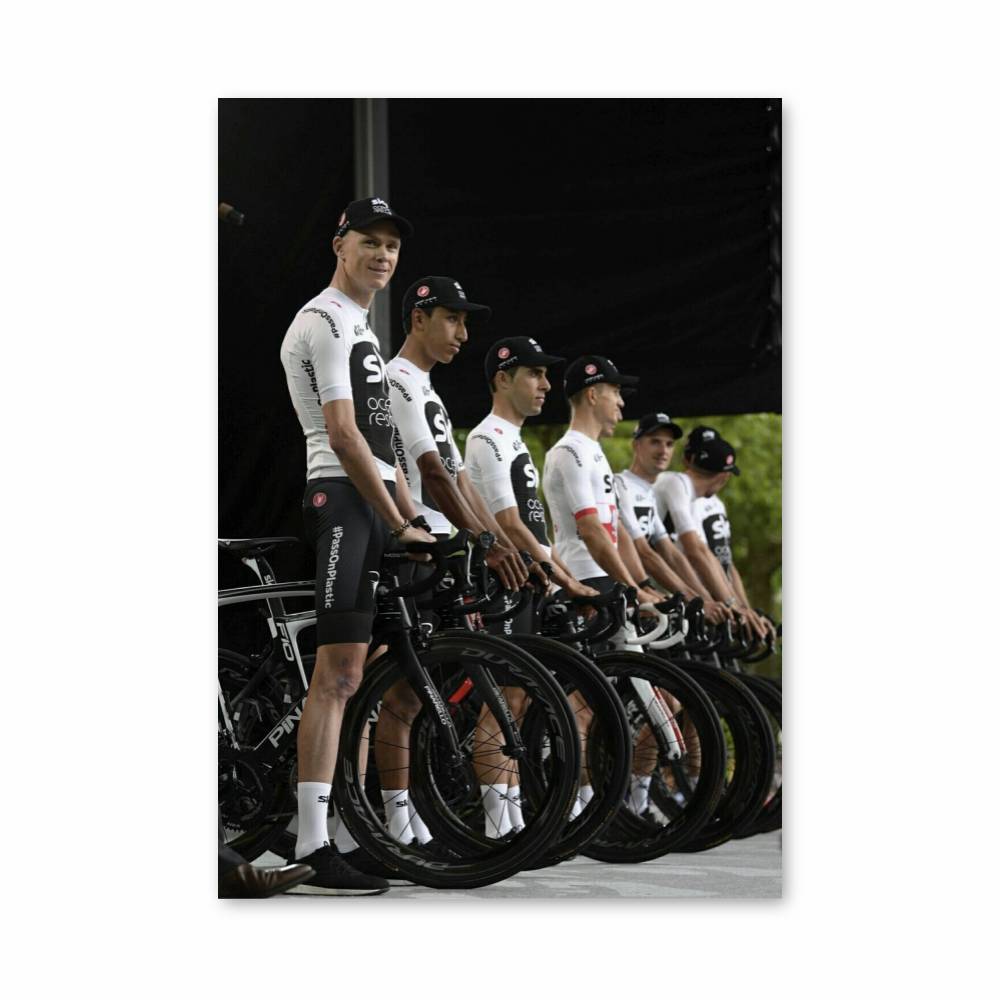 Poster Chris Froome Équipe