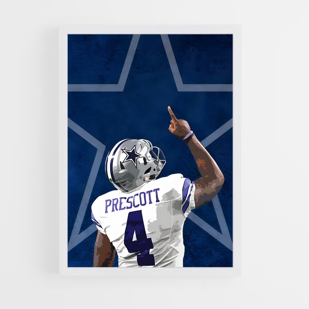 dallas-cowboys-1 cadre Blanc