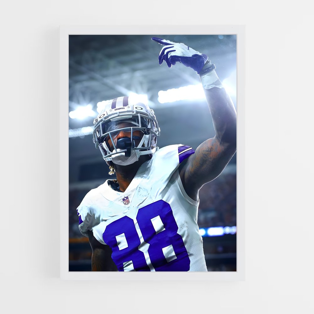 dallas-cowboys-5 cadre Blanc