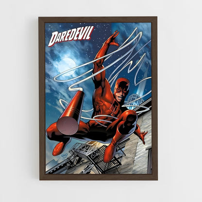 daredevil-6 cadre Bois foncé