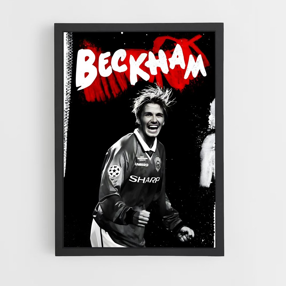 david-beckham-12 cadre Noir
