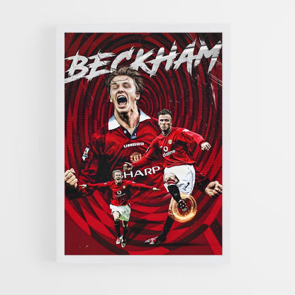 david-beckham-18 cadre Blanc