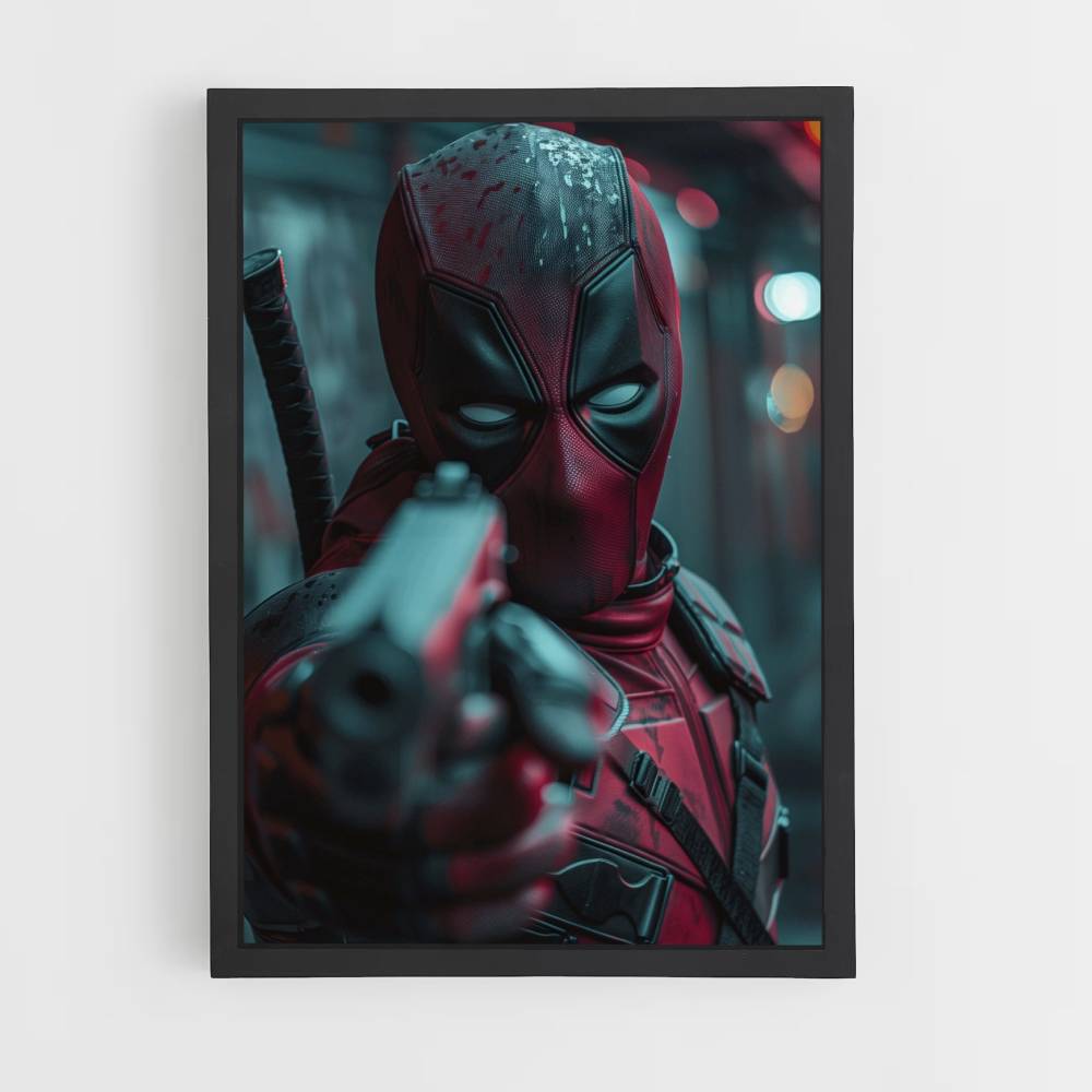 Pôster Pistola Deadpool