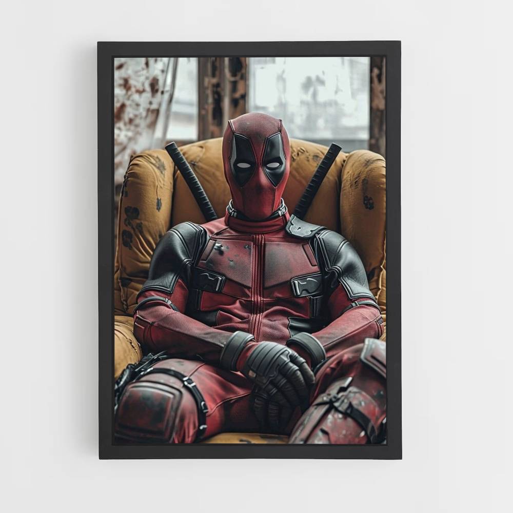 Pôster Poltrona Deadpool