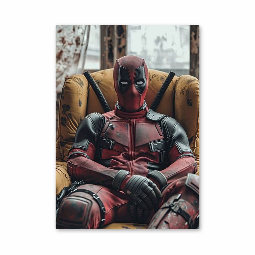 Poster Deadpool Fauteuil