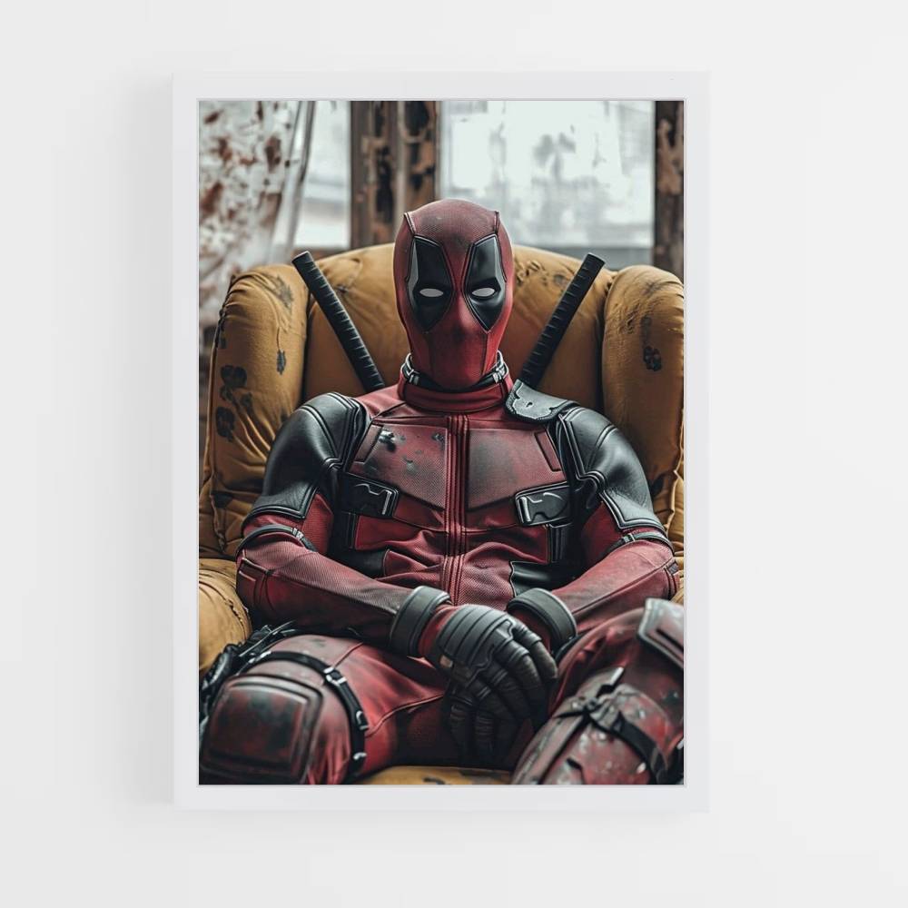 Pôster Poltrona Deadpool