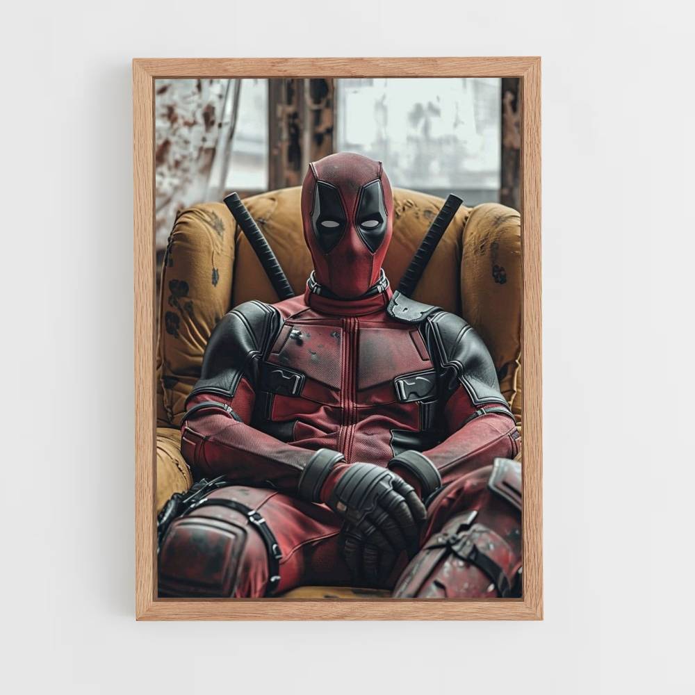 Pôster Poltrona Deadpool